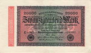 20000 Mark 1923 ro.84 ND